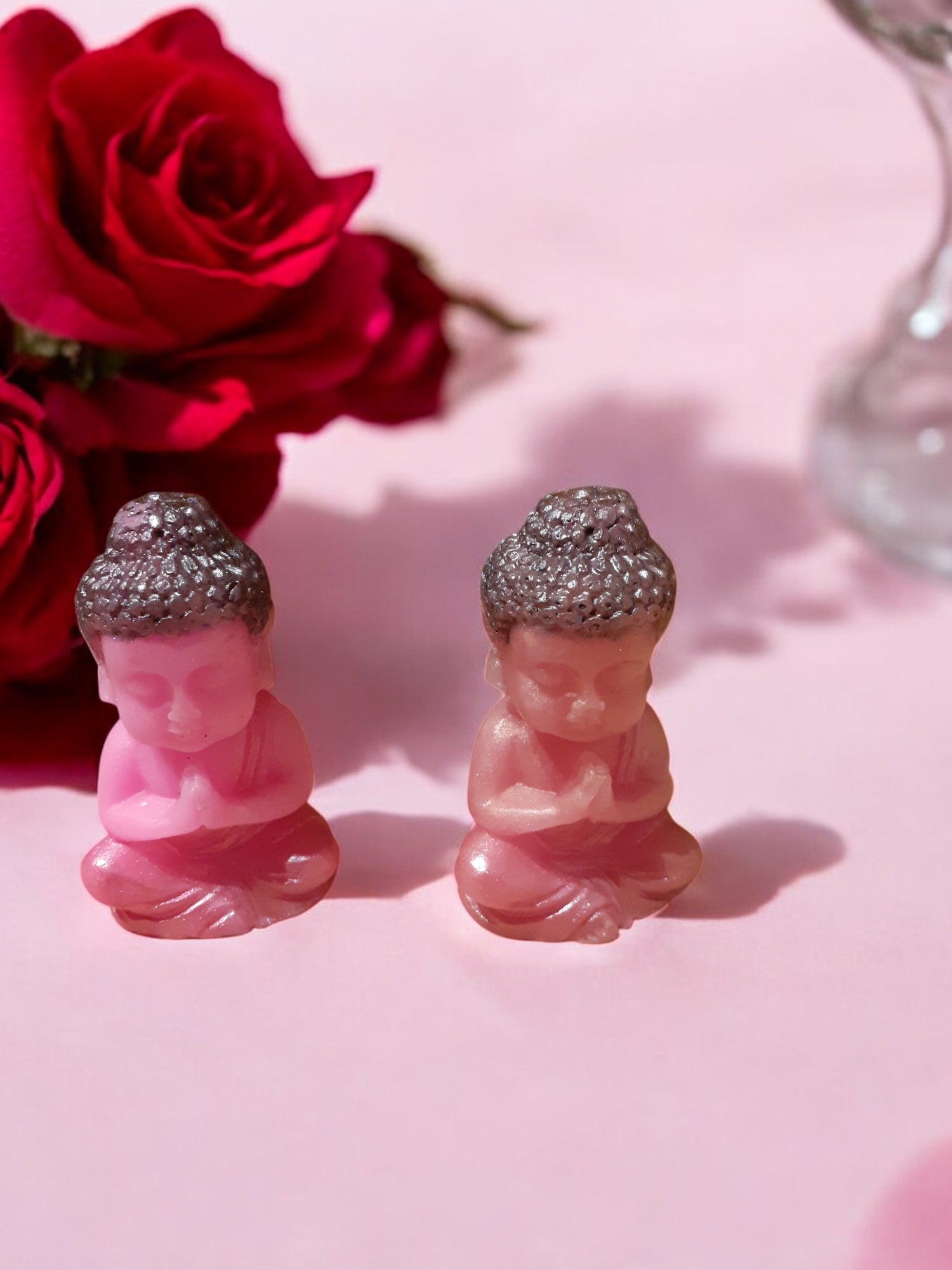 Indische Boeddah Zeepje met Mica (image for) Indische Boeddah Zeepje met Mica