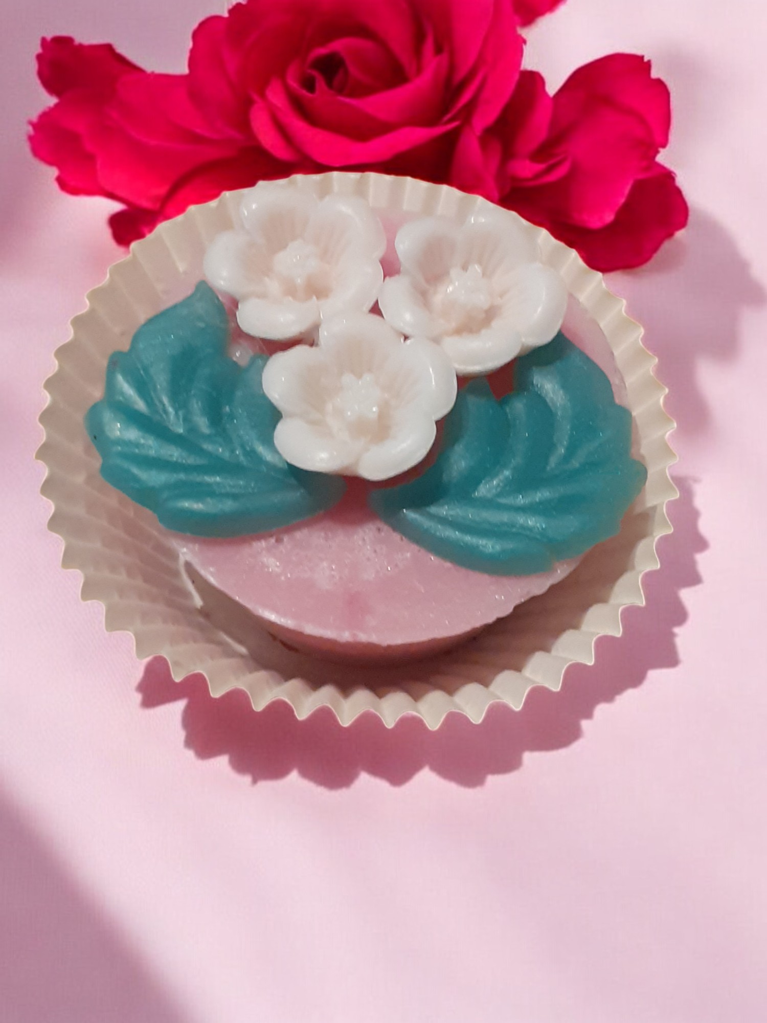 Sier Cupcake met Appelbloesem Zeepje (image for) Sier Cupcake met Appelbloesem Zeepje