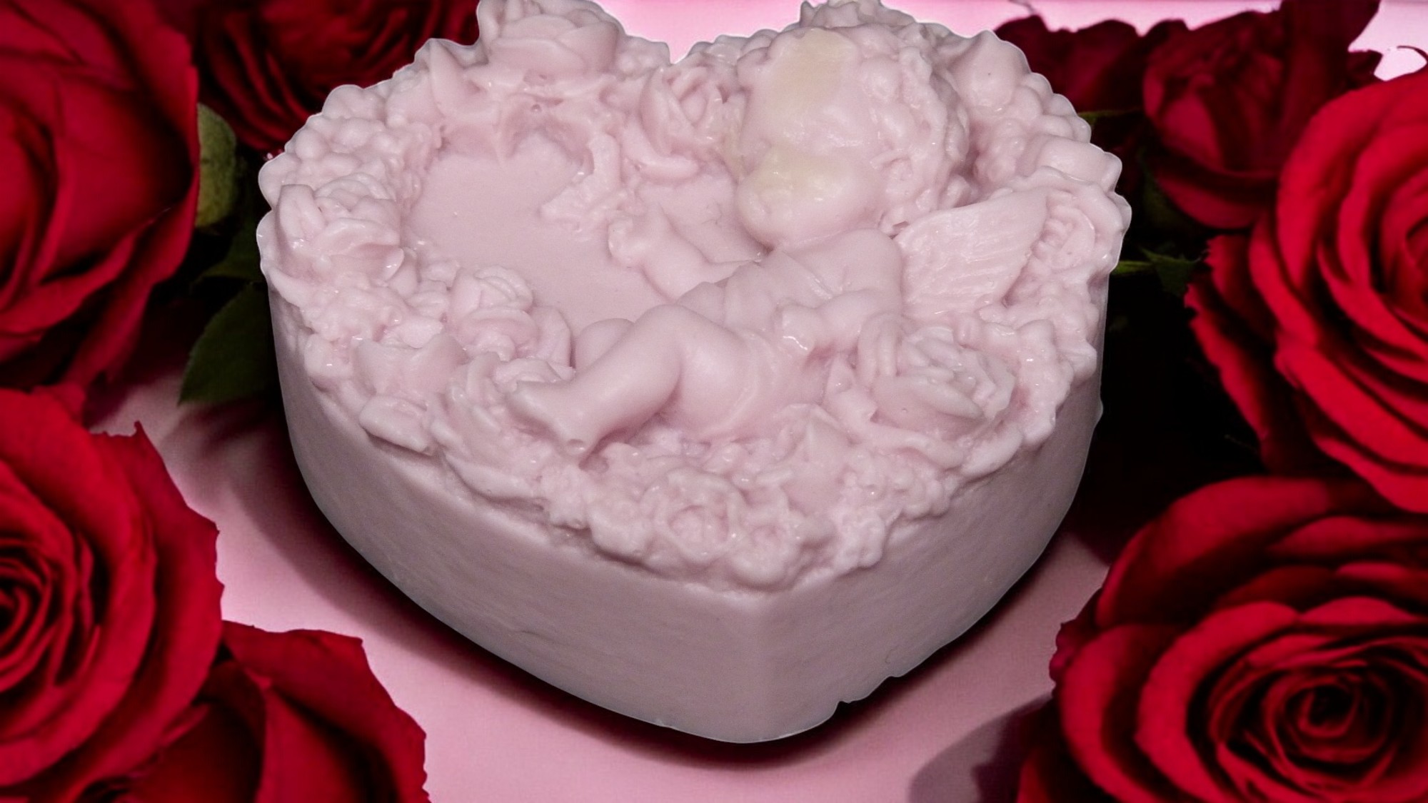 Hart Engel in een Krans Zeepje (image for) Hart Engel in een Krans Zeepje