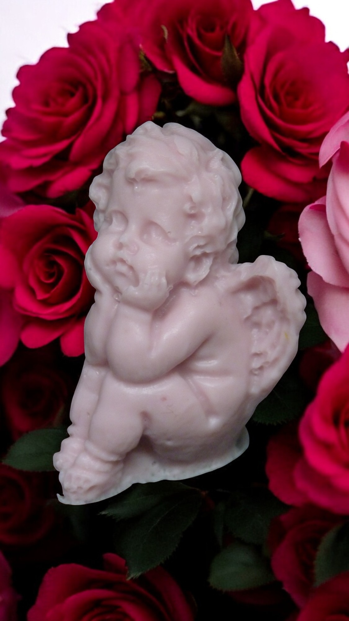 Zittende Engel Jongen Zeepje (image for) Zittende Engel Jongen Zeepje