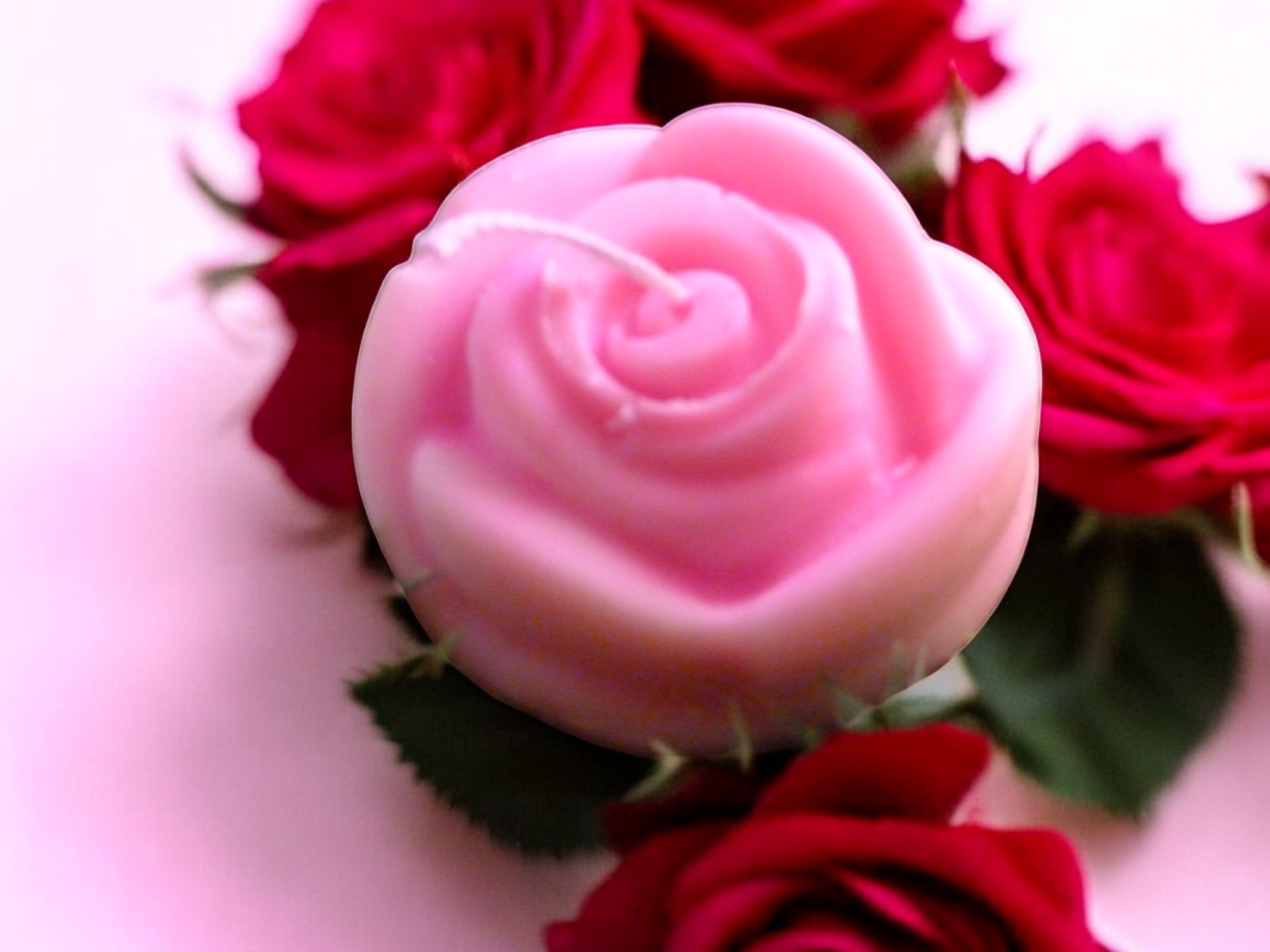 3D Roos Kaars (image for) 3D Roos Kaars