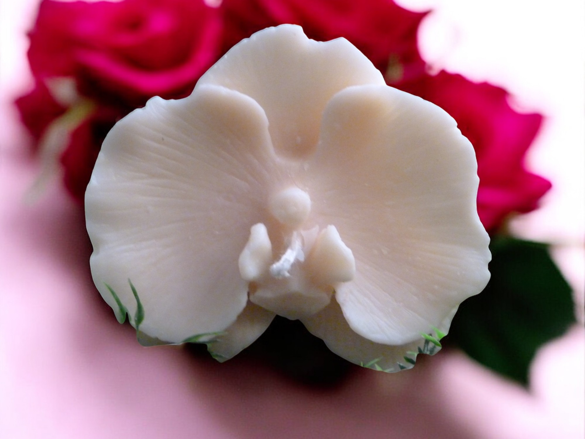 Grote Orchidee Kaars (image for) Grote Orchidee Kaars