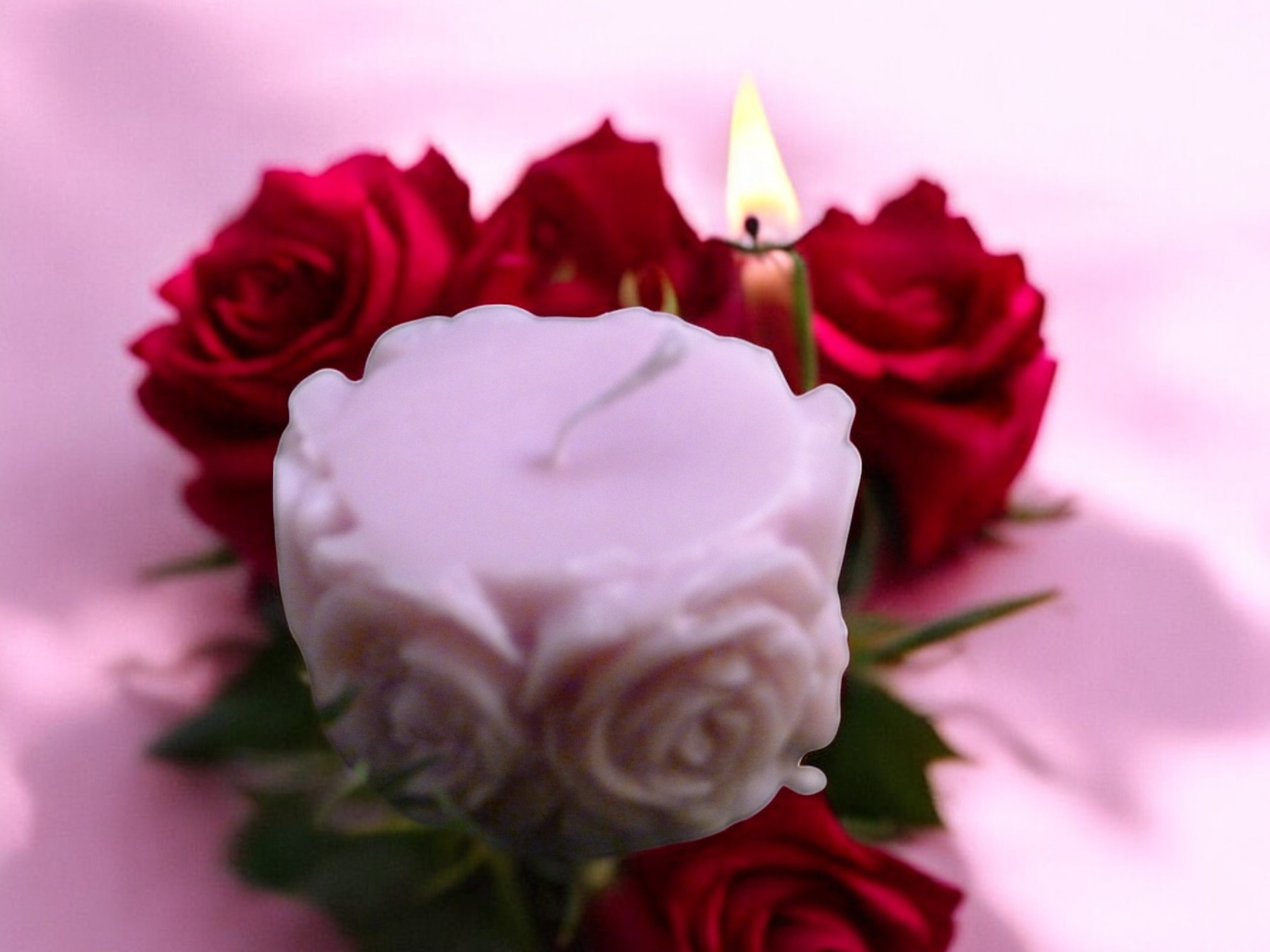 Rondje met Rozen Kaars (image for) Rondje met Rozen Kaars