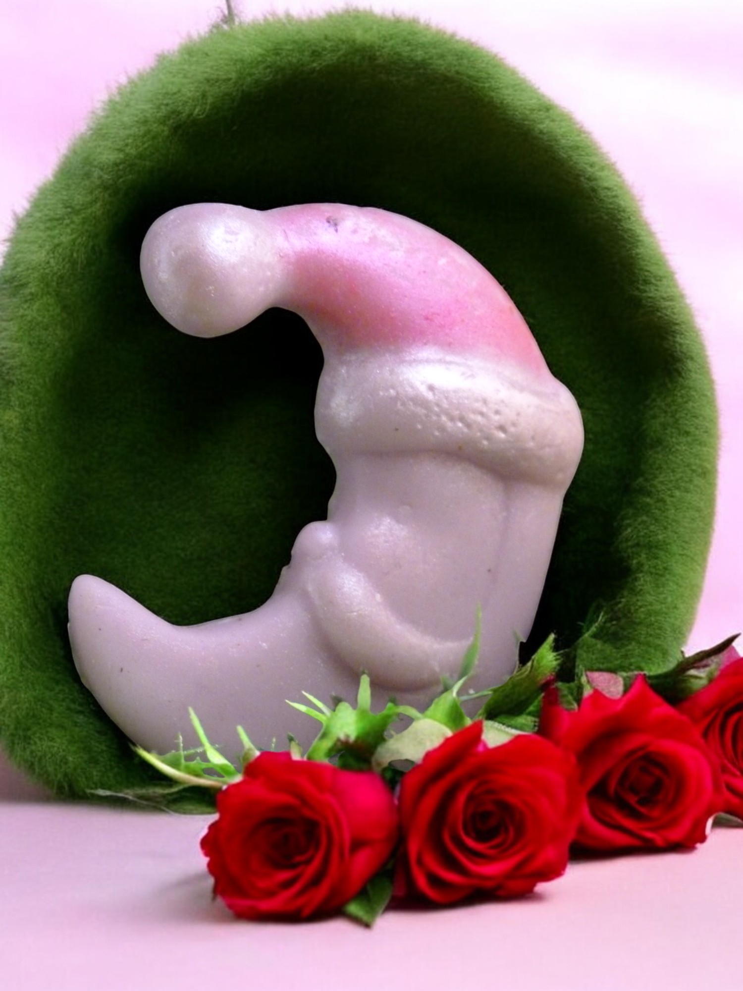 Kerstmaan Zeepje met Mica (image for) Kerstmaan Zeepje met Mica