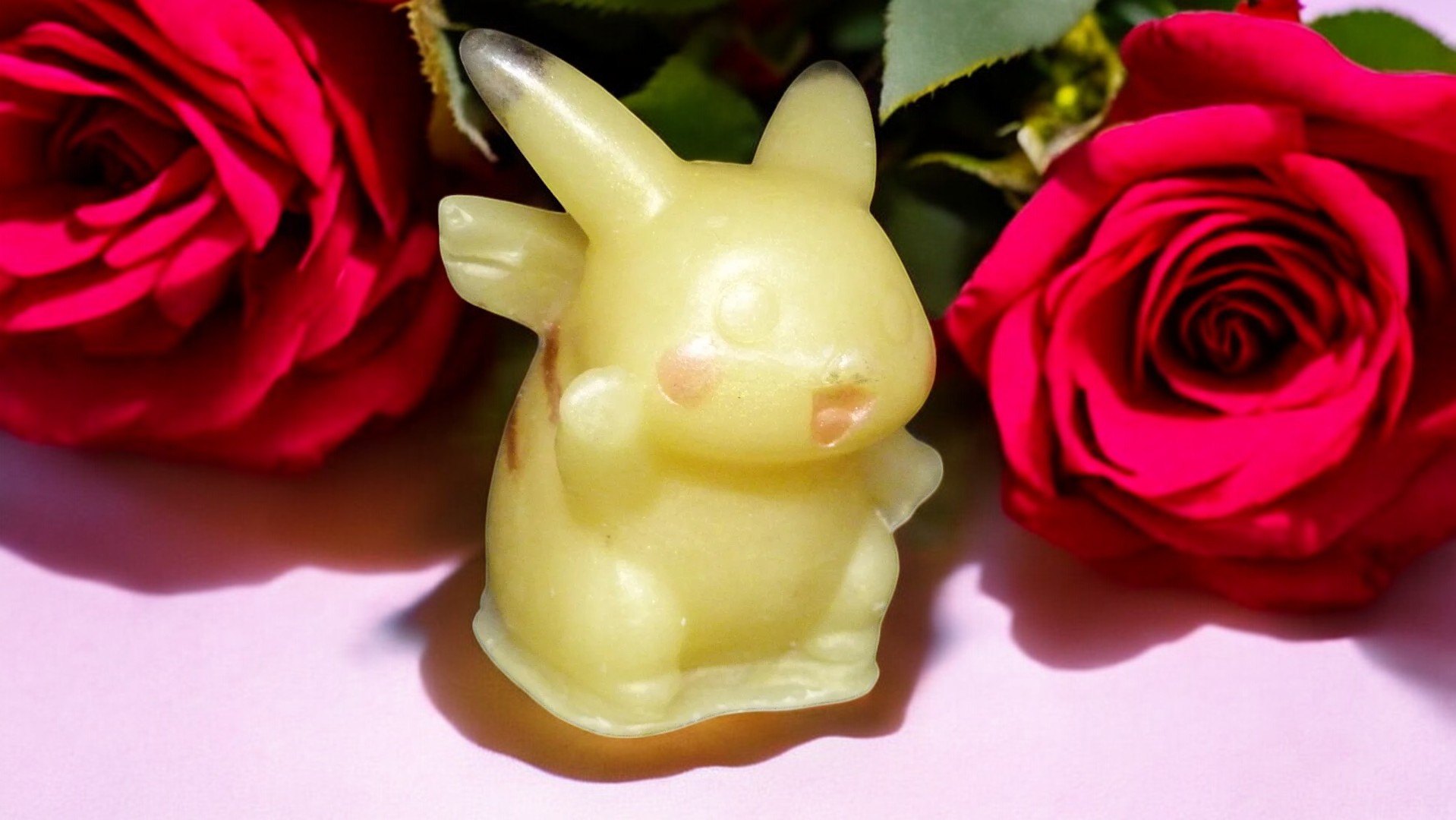 Pikachu Zeepje met Mica (image for) Pikachu Zeepje met Mica