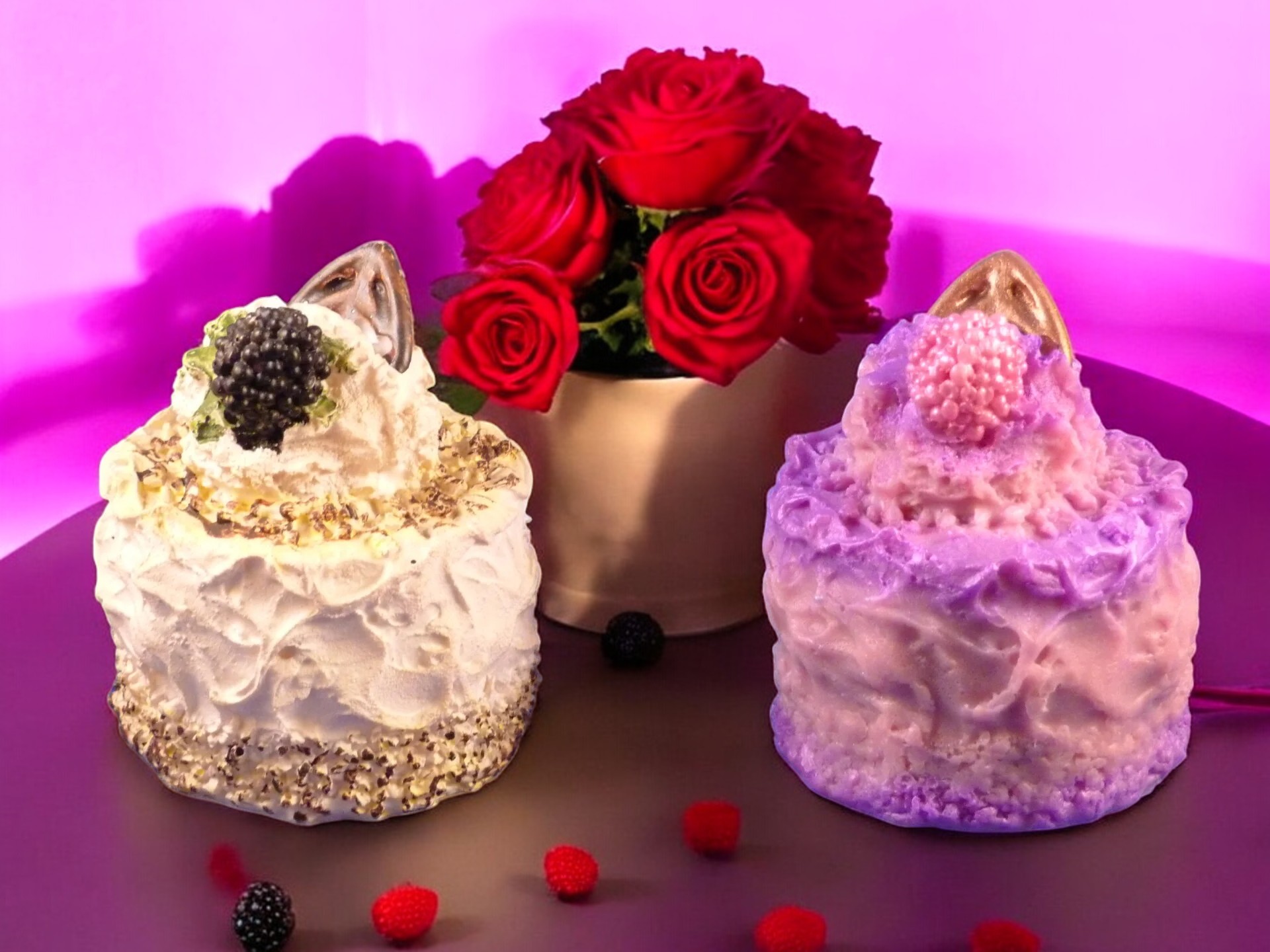 Schuimgebak Zeepje met Mica (eigen creatie) (image for) Schuimgebak Zeepje met Mica (eigen creatie)